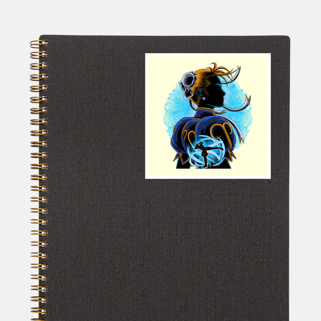 Undercover Fighter-None-Glossy-Sticker-rmatix