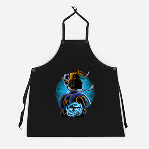 Undercover Fighter-Unisex-Kitchen-Apron-rmatix