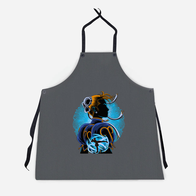 Undercover Fighter-Unisex-Kitchen-Apron-rmatix
