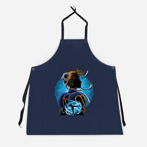 Undercover Fighter-Unisex-Kitchen-Apron-rmatix