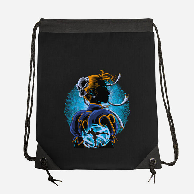 Undercover Fighter-None-Drawstring-Bag-rmatix