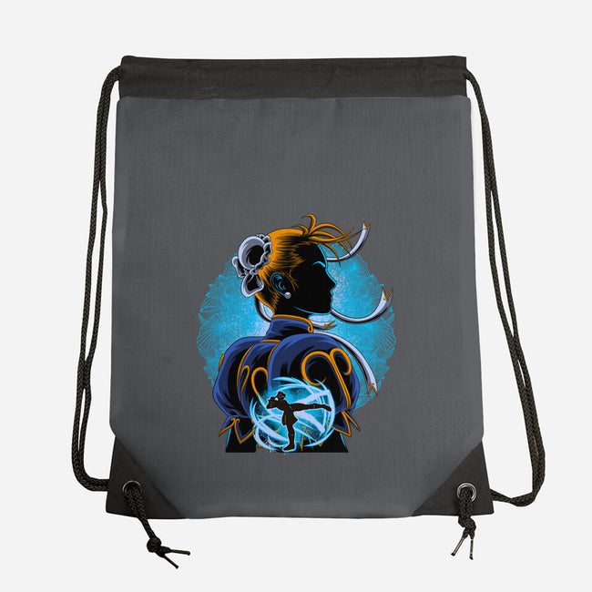 Undercover Fighter-None-Drawstring-Bag-rmatix