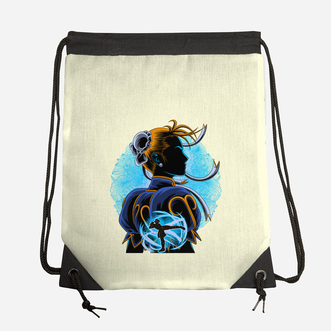 Undercover Fighter-None-Drawstring-Bag-rmatix