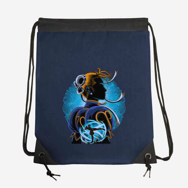 Undercover Fighter-None-Drawstring-Bag-rmatix
