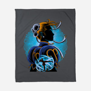 Undercover Fighter-None-Fleece-Blanket-rmatix