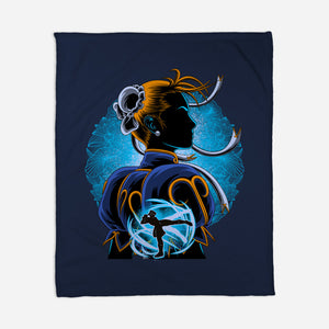 Undercover Fighter-None-Fleece-Blanket-rmatix
