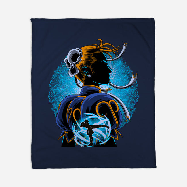 Undercover Fighter-None-Fleece-Blanket-rmatix