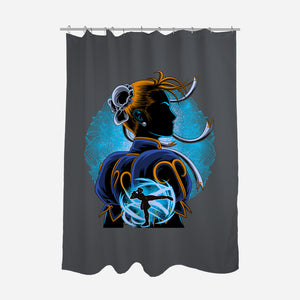 Undercover Fighter-None-Polyester-Shower Curtain-rmatix