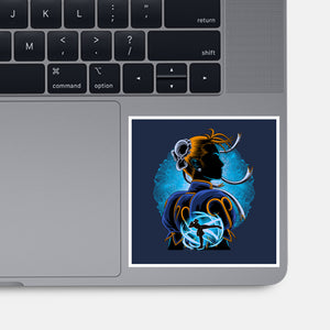 Undercover Fighter-None-Glossy-Sticker-rmatix