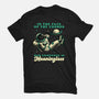 Existential Crisis Astronaut-Womens-Fitted-Tee-Studio Mootant