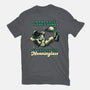 Existential Crisis Astronaut-Womens-Fitted-Tee-Studio Mootant