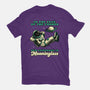 Existential Crisis Astronaut-Womens-Fitted-Tee-Studio Mootant