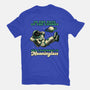 Existential Crisis Astronaut-Womens-Fitted-Tee-Studio Mootant