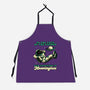 Existential Crisis Astronaut-Unisex-Kitchen-Apron-Studio Mootant