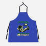 Existential Crisis Astronaut-Unisex-Kitchen-Apron-Studio Mootant