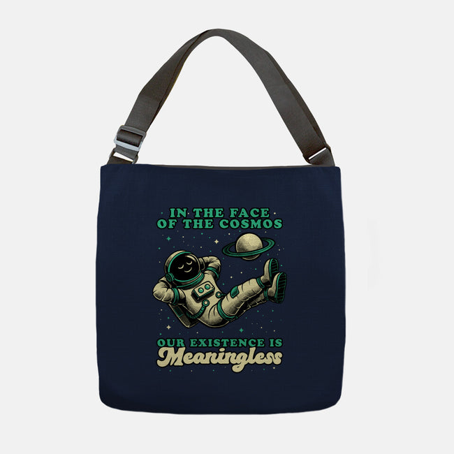 Existential Crisis Astronaut-None-Adjustable Tote-Bag-Studio Mootant