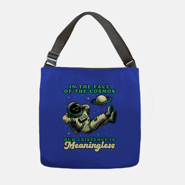 Existential Crisis Astronaut-None-Adjustable Tote-Bag-Studio Mootant