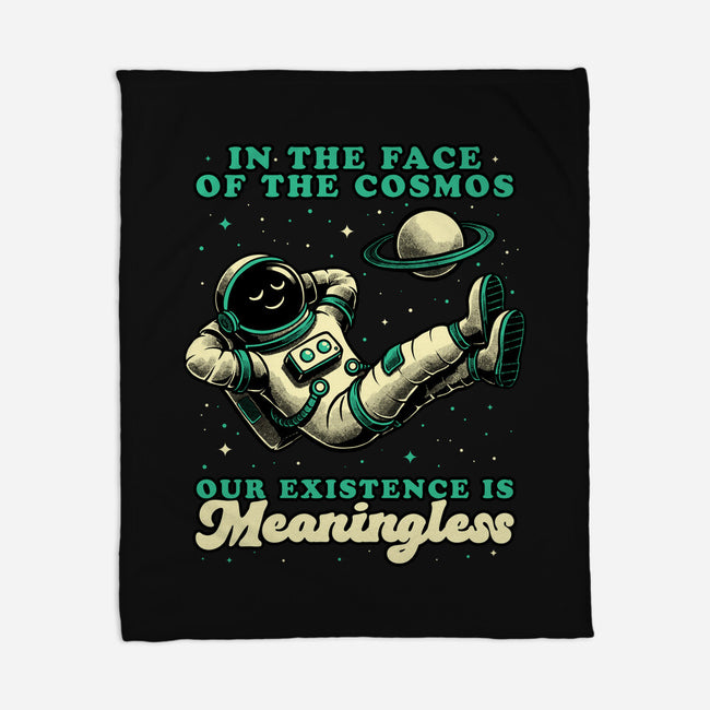 Existential Crisis Astronaut-None-Fleece-Blanket-Studio Mootant