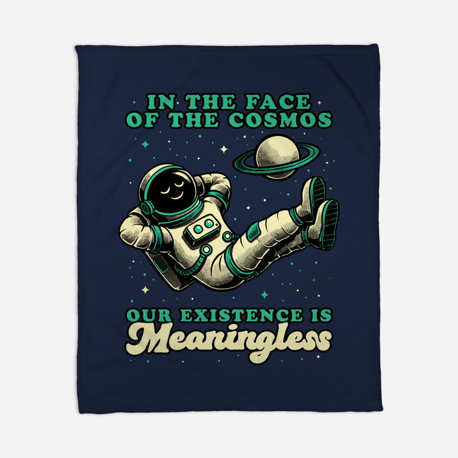Existential Crisis Astronaut-None-Fleece-Blanket-Studio Mootant