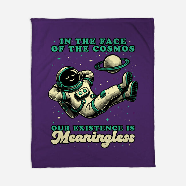 Existential Crisis Astronaut-None-Fleece-Blanket-Studio Mootant