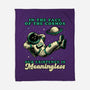 Existential Crisis Astronaut-None-Fleece-Blanket-Studio Mootant