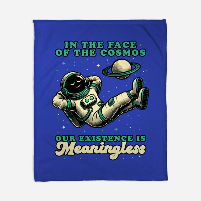 Existential Crisis Astronaut-None-Fleece-Blanket-Studio Mootant