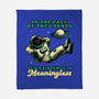 Existential Crisis Astronaut-None-Fleece-Blanket-Studio Mootant