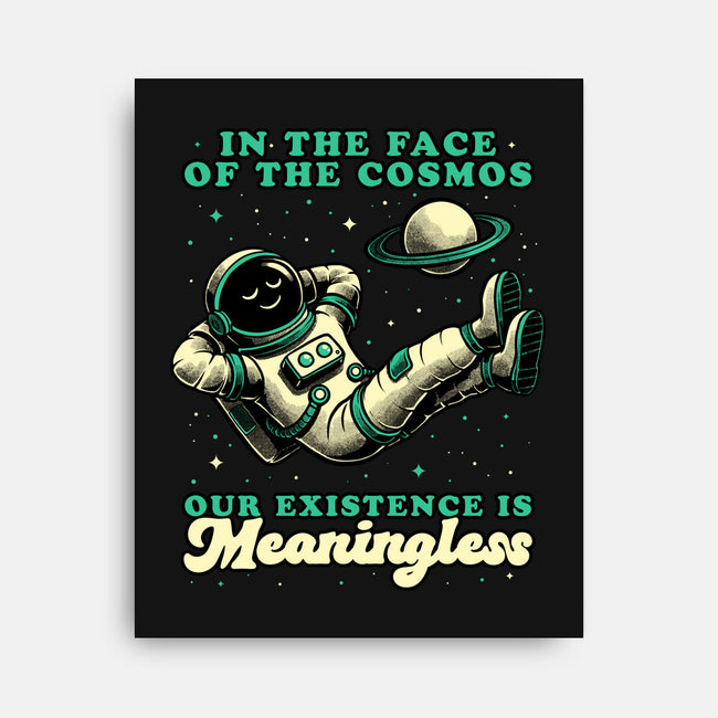 Existential Crisis Astronaut-None-Stretched-Canvas-Studio Mootant