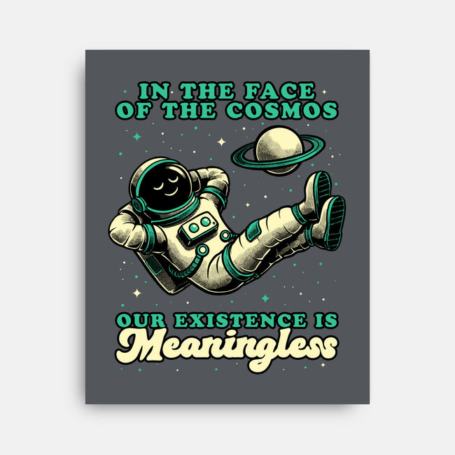 Existential Crisis Astronaut-None-Stretched-Canvas-Studio Mootant
