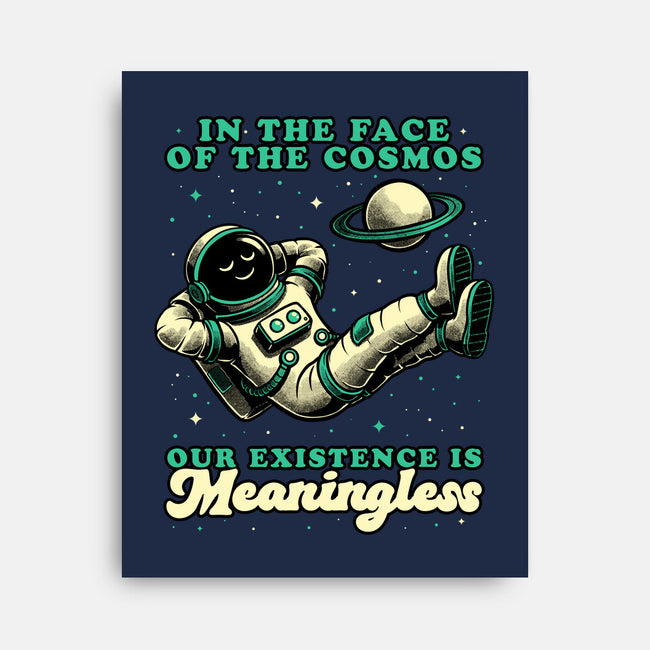 Existential Crisis Astronaut-None-Stretched-Canvas-Studio Mootant