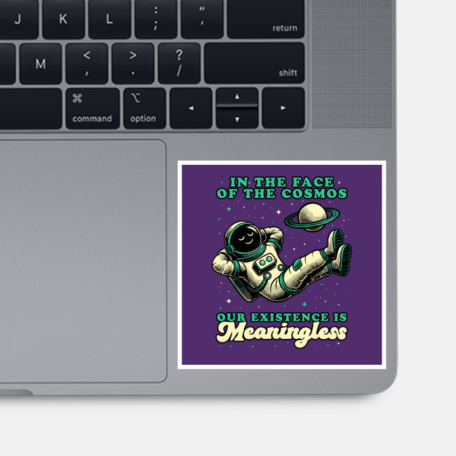 Existential Crisis Astronaut-None-Glossy-Sticker-Studio Mootant