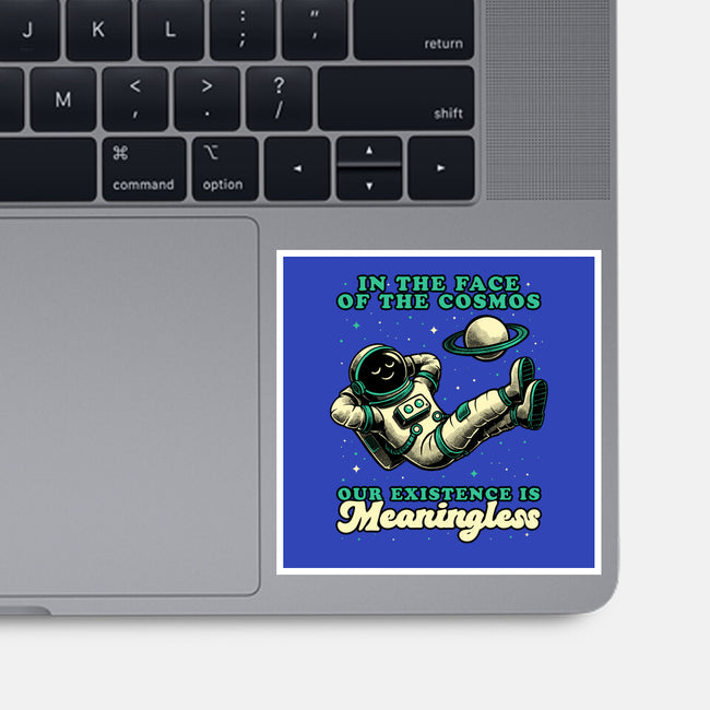 Existential Crisis Astronaut-None-Glossy-Sticker-Studio Mootant