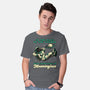 Existential Crisis Astronaut-Mens-Basic-Tee-Studio Mootant
