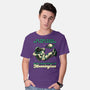 Existential Crisis Astronaut-Mens-Basic-Tee-Studio Mootant