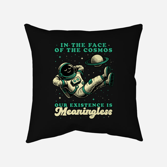 Existential Crisis Astronaut-None-Removable Cover w Insert-Throw Pillow-Studio Mootant