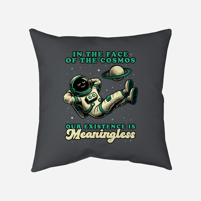 Existential Crisis Astronaut-None-Removable Cover w Insert-Throw Pillow-Studio Mootant