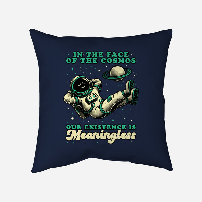 Existential Crisis Astronaut-None-Removable Cover w Insert-Throw Pillow-Studio Mootant