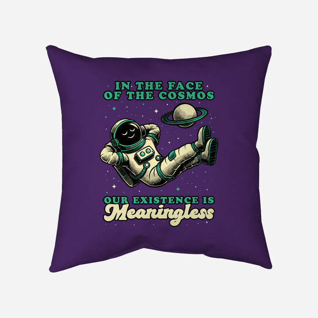 Existential Crisis Astronaut-None-Removable Cover w Insert-Throw Pillow-Studio Mootant