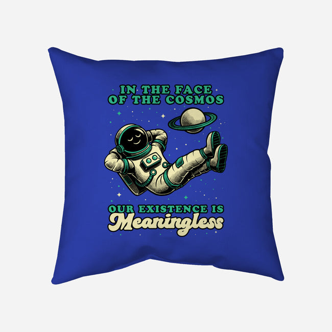 Existential Crisis Astronaut-None-Removable Cover w Insert-Throw Pillow-Studio Mootant