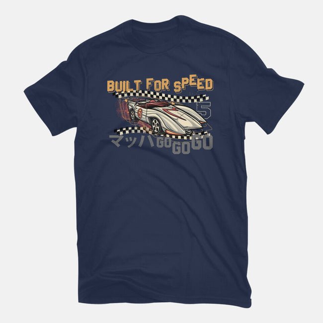 Built For Speed-Unisex-Basic-Tee-glitchygorilla