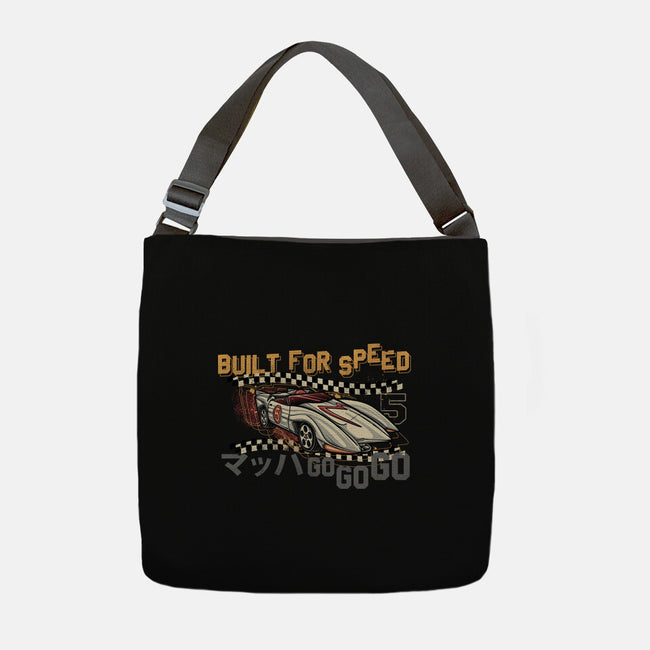 Built For Speed-None-Adjustable Tote-Bag-glitchygorilla