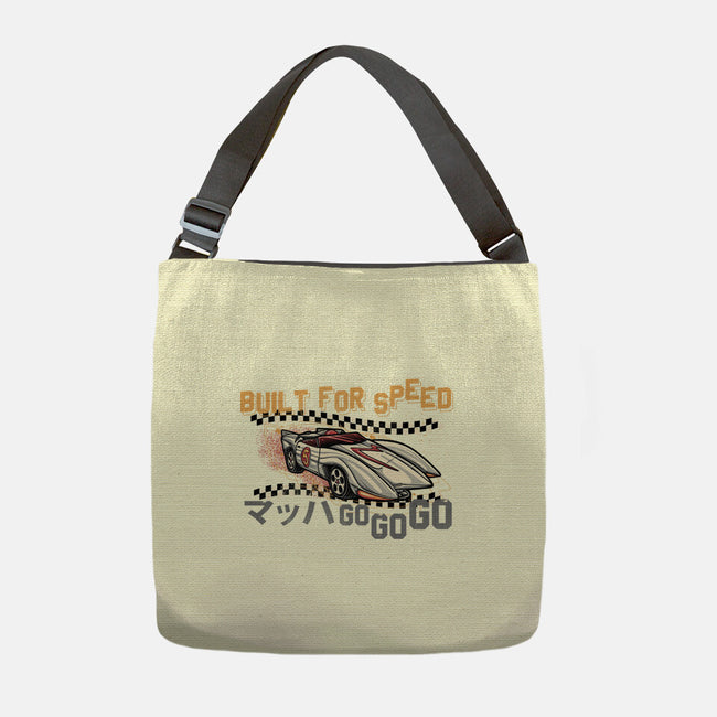 Built For Speed-None-Adjustable Tote-Bag-glitchygorilla