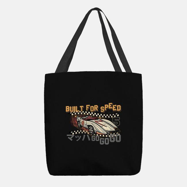 Built For Speed-None-Basic Tote-Bag-glitchygorilla