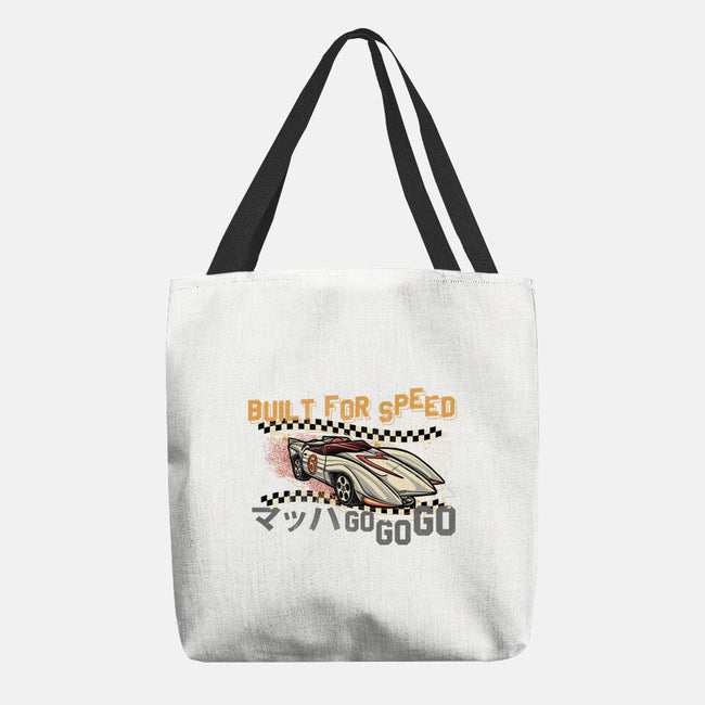 Built For Speed-None-Basic Tote-Bag-glitchygorilla