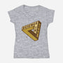 Impossible Science-Womens-V-Neck-Tee-kg07