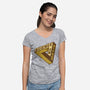Impossible Science-Womens-V-Neck-Tee-kg07