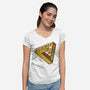 Impossible Science-Womens-V-Neck-Tee-kg07