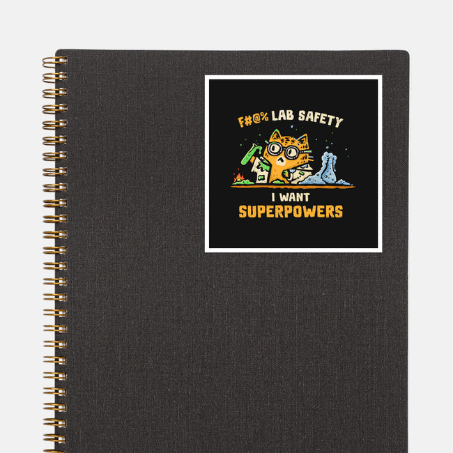 I Want Superpowers-None-Glossy-Sticker-kg07