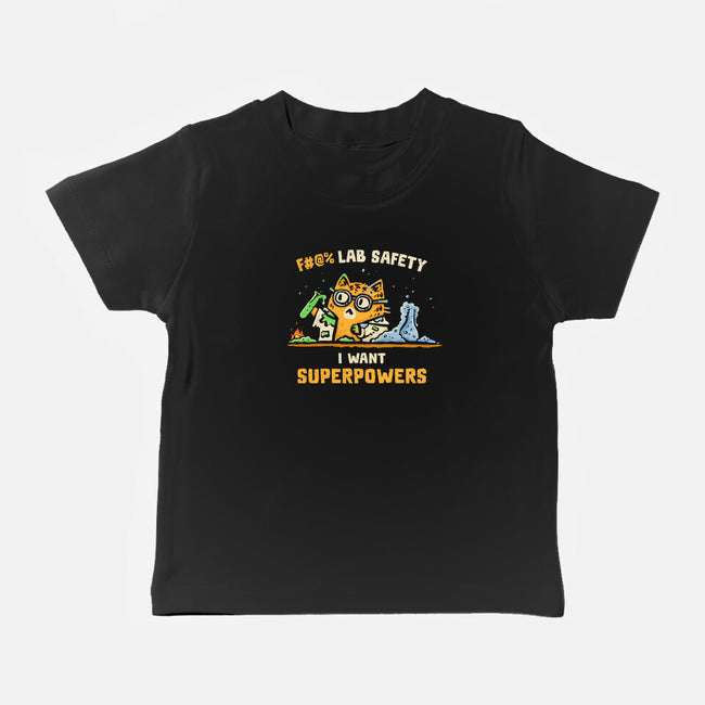 I Want Superpowers-Baby-Basic-Tee-kg07