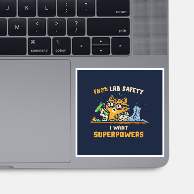 I Want Superpowers-None-Glossy-Sticker-kg07